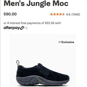 NEW Merrell Jungle Moc